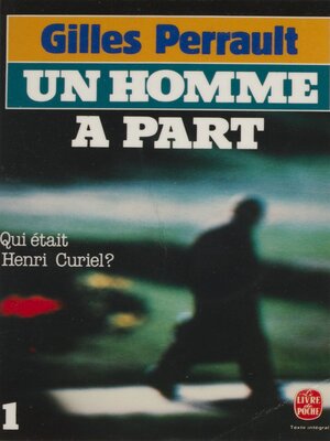cover image of Un homme à part (1)